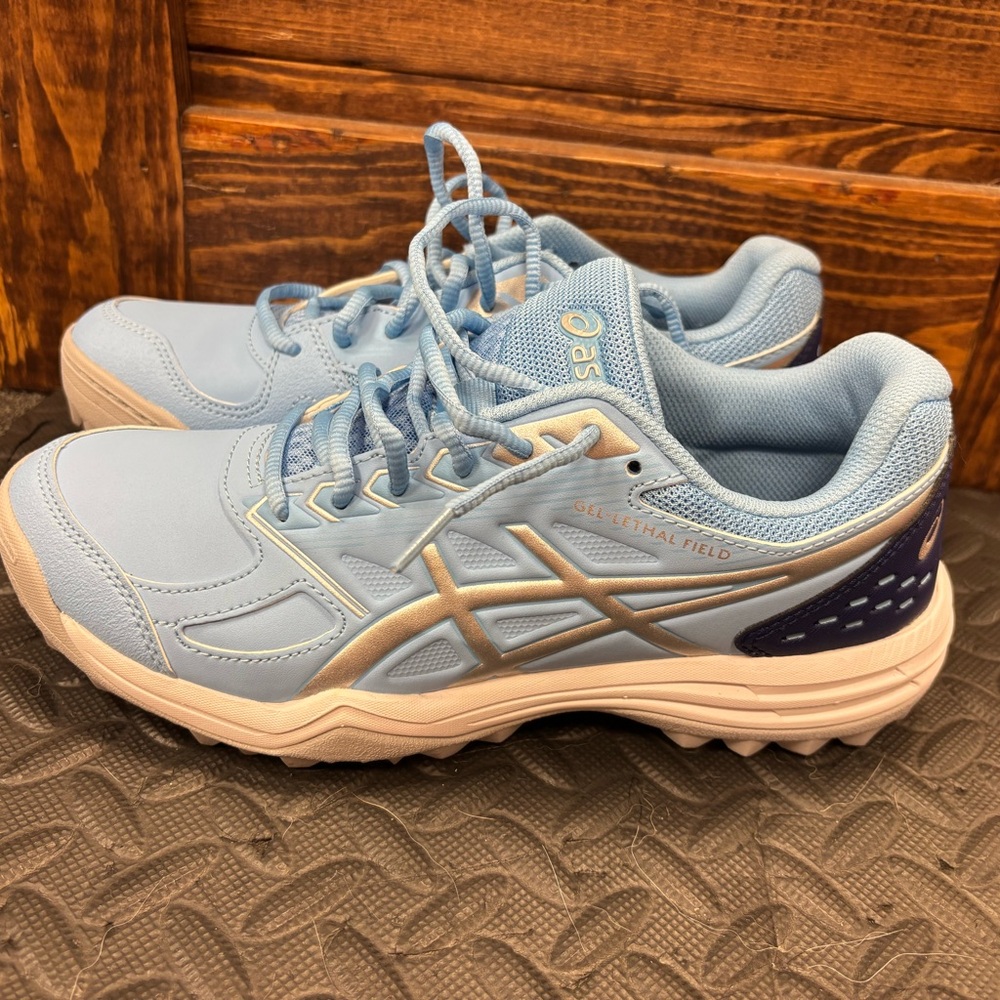 ASICS Blue Athletic Shoes with GEL Cushioning